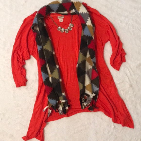 Mossimo Supply Co. Tops - Fall is in the air w/ this beautiful orange tunic
